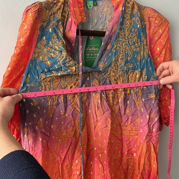 Farm Rio Dreams of Pineapple Dress - Picture 8 of 9